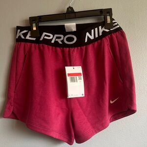 Nike Pro Kids large Athletic Shorts in Vibrant Pink